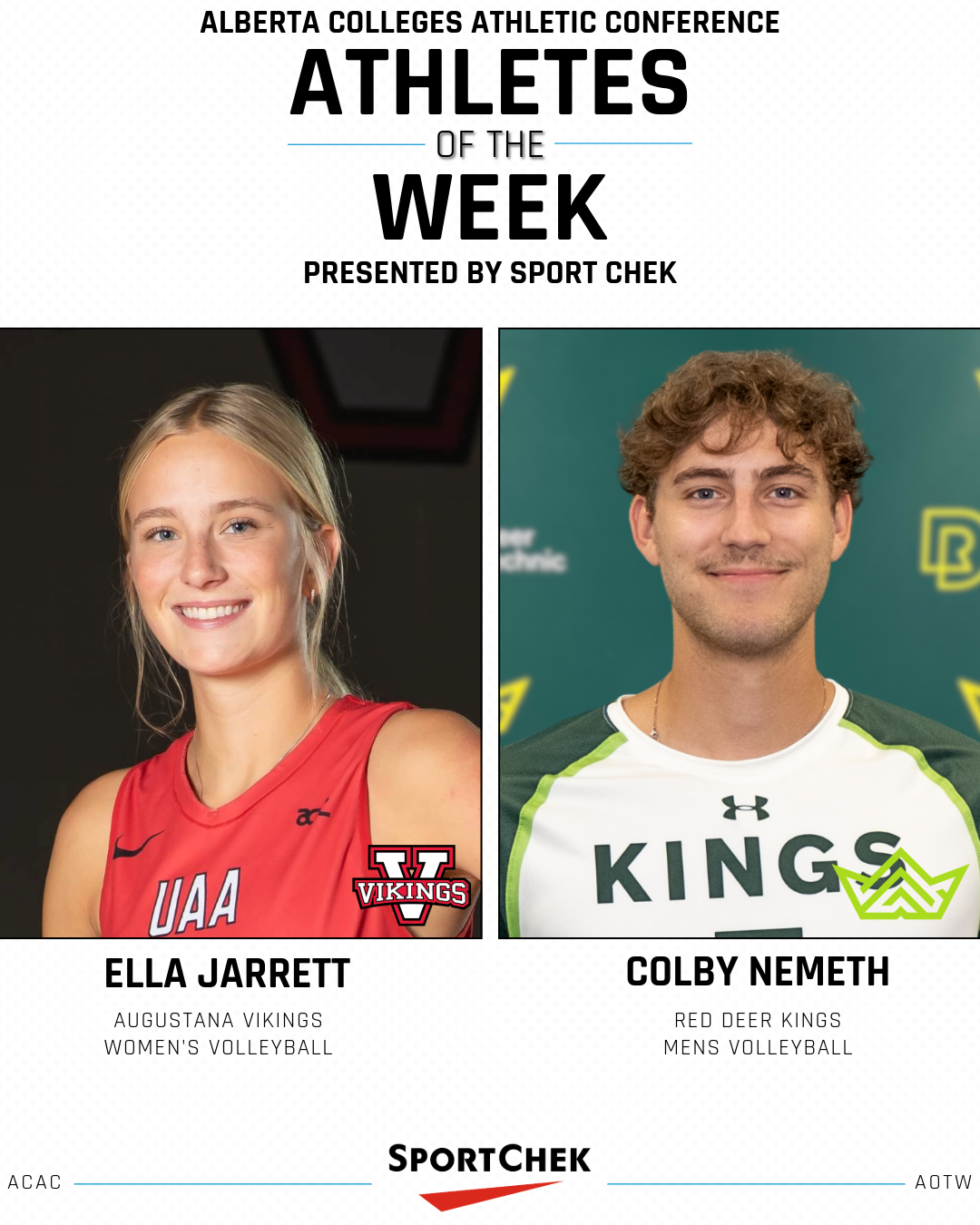 ACAC Athletes of the Week - Feb 23- March 2