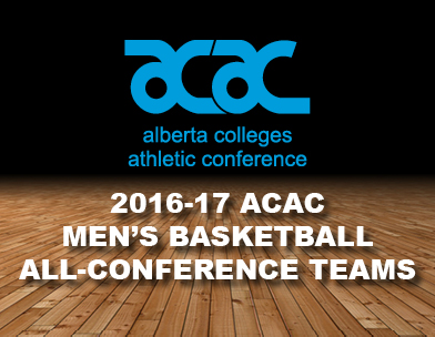 2016-17 ACAC Men's Basketball All-Conference Teams Announced