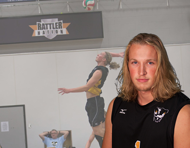 Helland-Hansen Honoured as 2016-17 ACAC Men's Volleyball Player of the Year