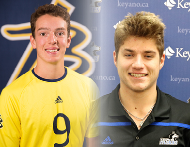Fountain & Zdybek Honoured as 2016-17 Men's Volleyball Rookies of the Year