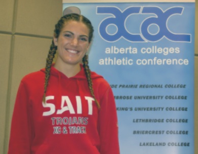 Christopher honoured as 2017-18 ACAC Women's Indoor Track Runner of the Year