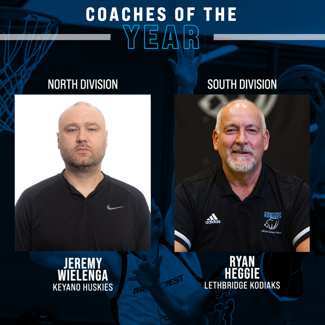 2021-22 ACAC Men&rsquo;s Basketball Coaches of the Year