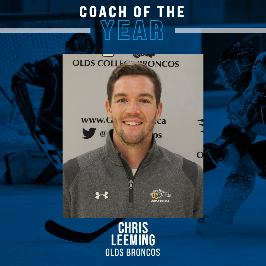 2021-22 ACAC Women&rsquo;s Hockey Coach of The Year