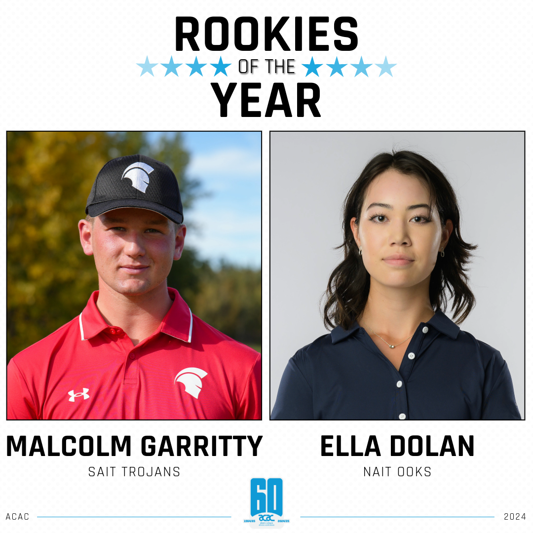 2024 ACAC Golf Rookies of the Year