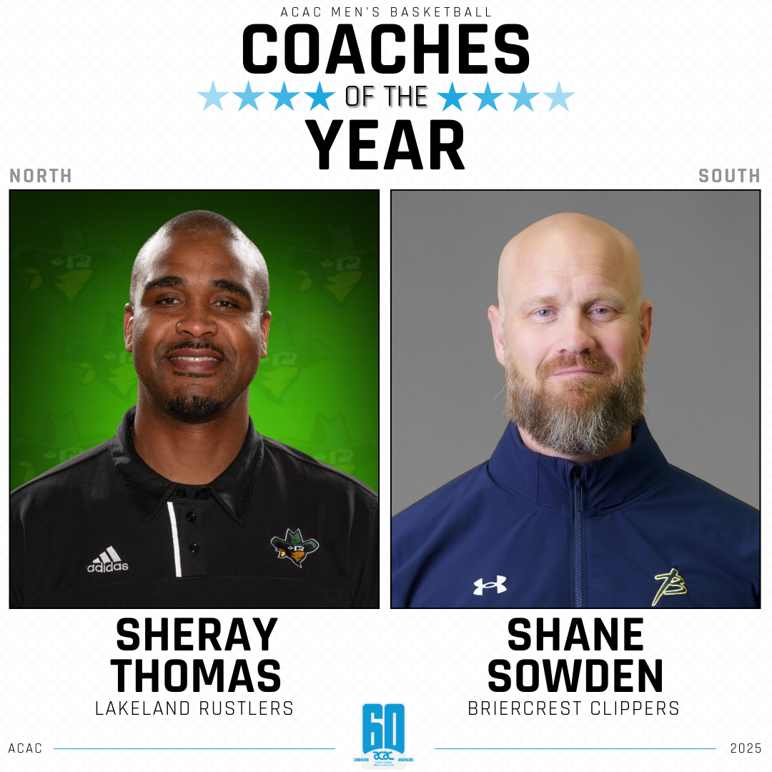 2025 ACAC Men's Basketball Coaches of The Year
