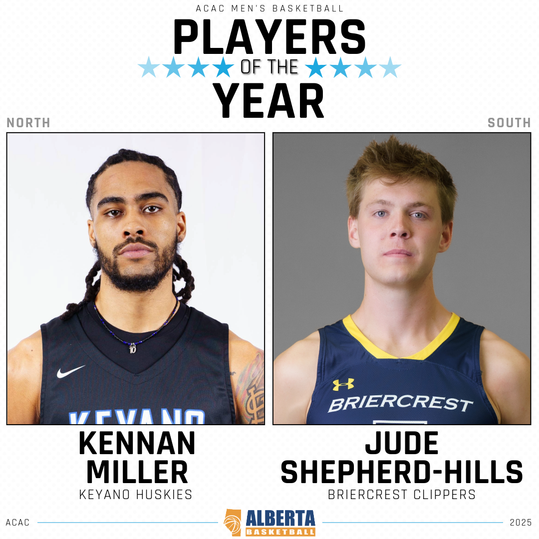 2025 ACAC Men's Basketball Players of The Year