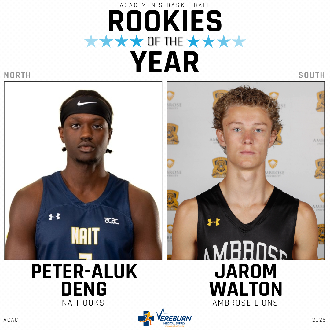 2025 ACAC Men's Basketball Rookies of The Year