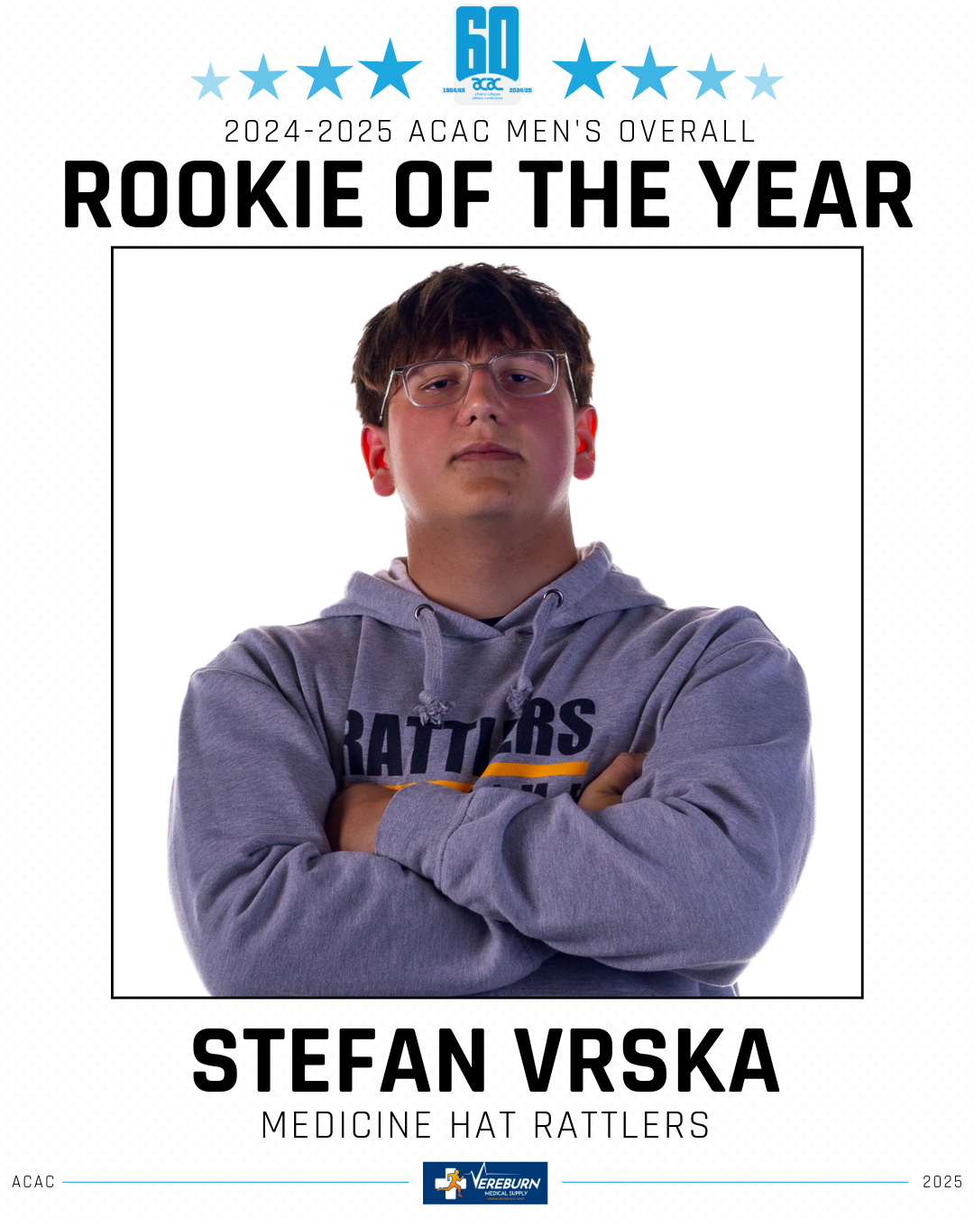 2024-2025 ACAC Men's Overall Rookie of The Year