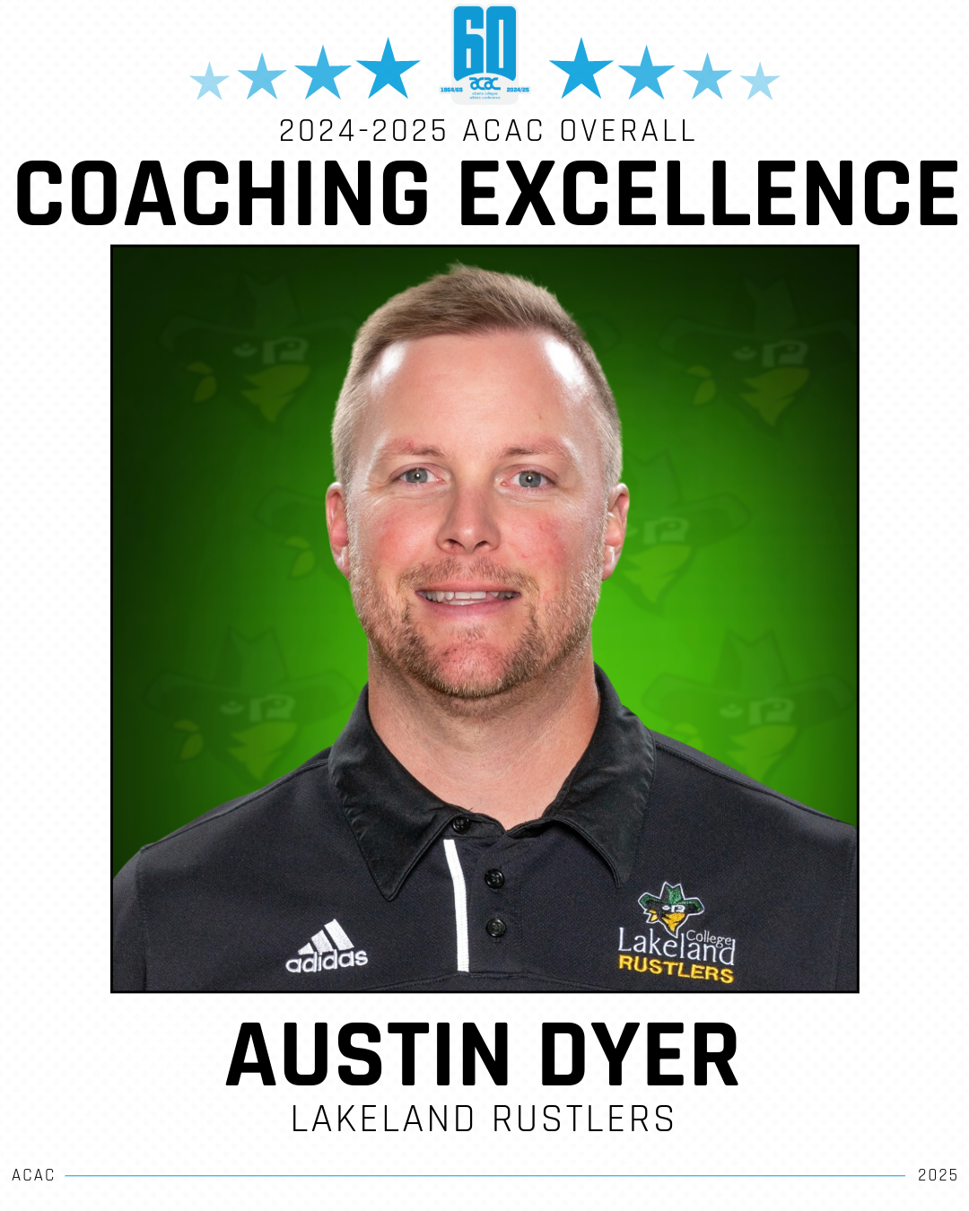 2024-2025 ACAC Overall Coaching Excellence Award