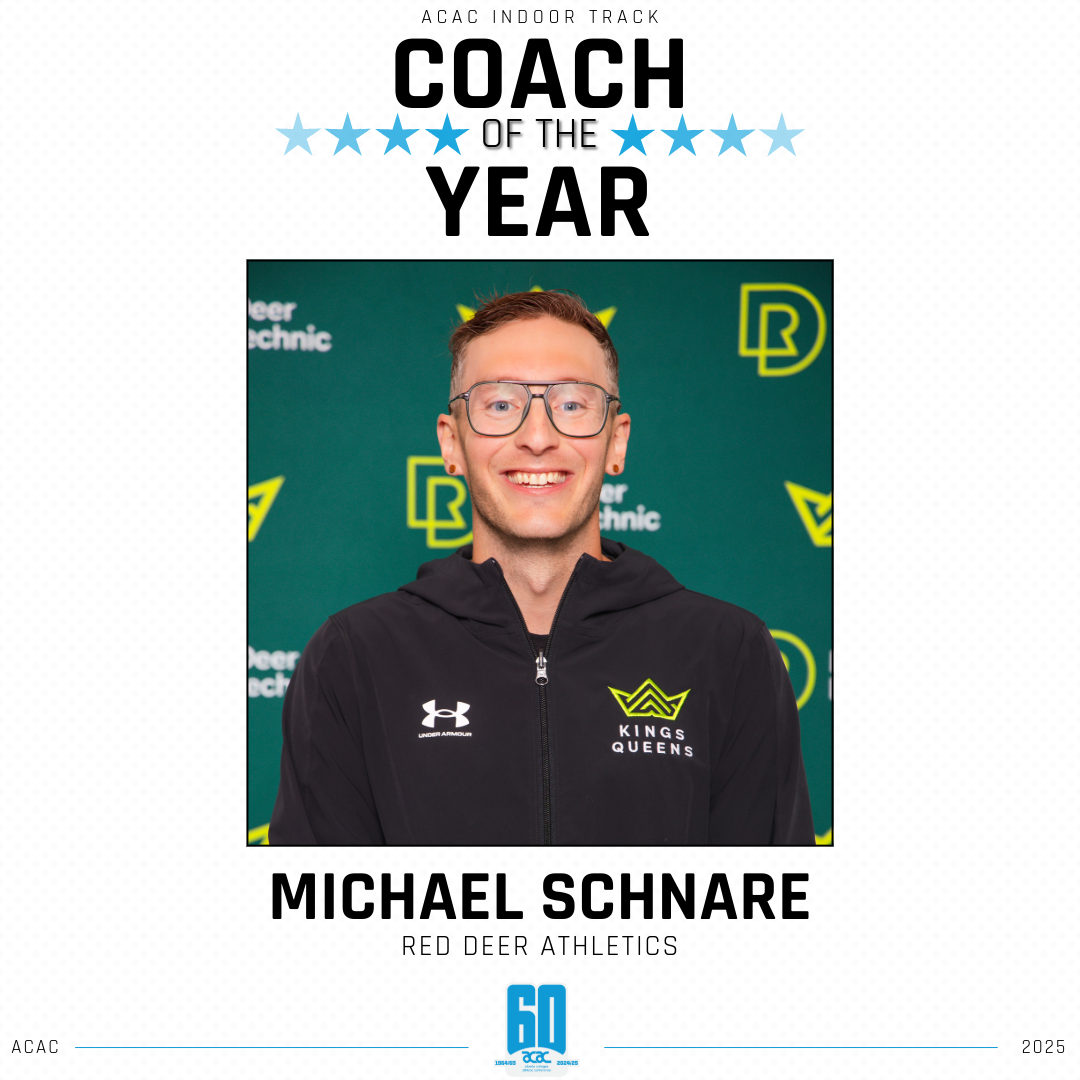 2025 ACAC Indoor Track Coach of The Year