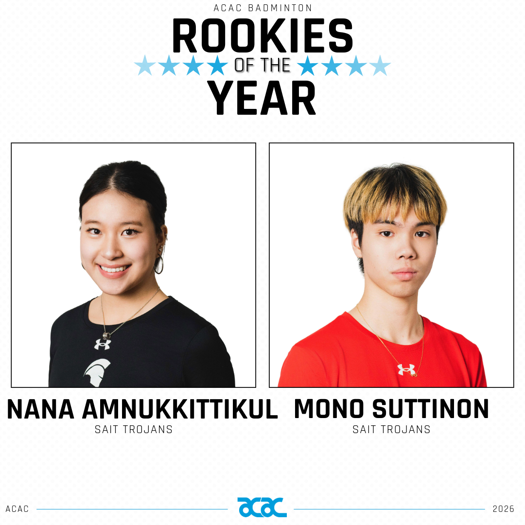 2026 ACAC Badminton Rookies of The Year