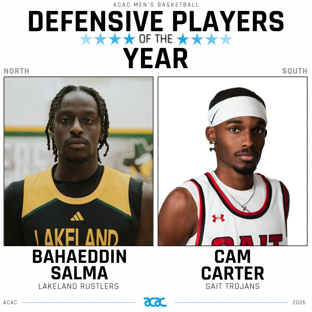 2026 ACAC Men's Basketball Defensive Players of the Year