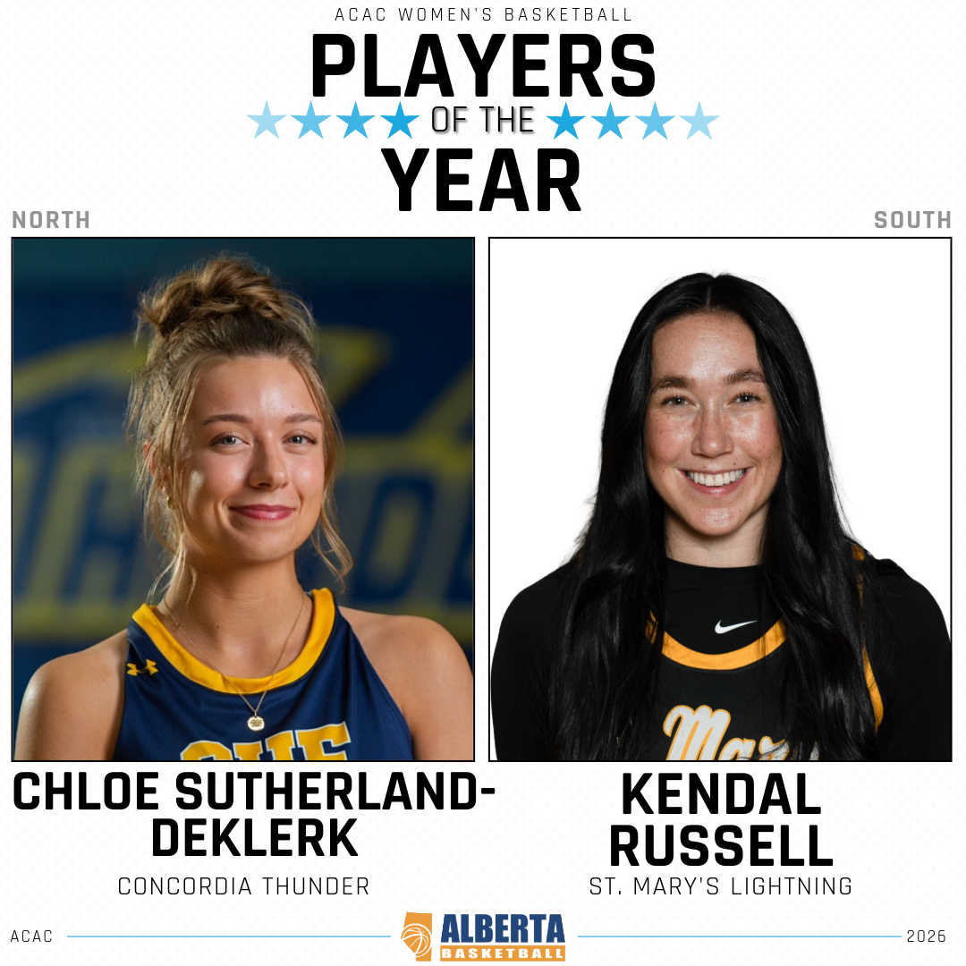2026 ACAC Women's Basketball Players of the Year