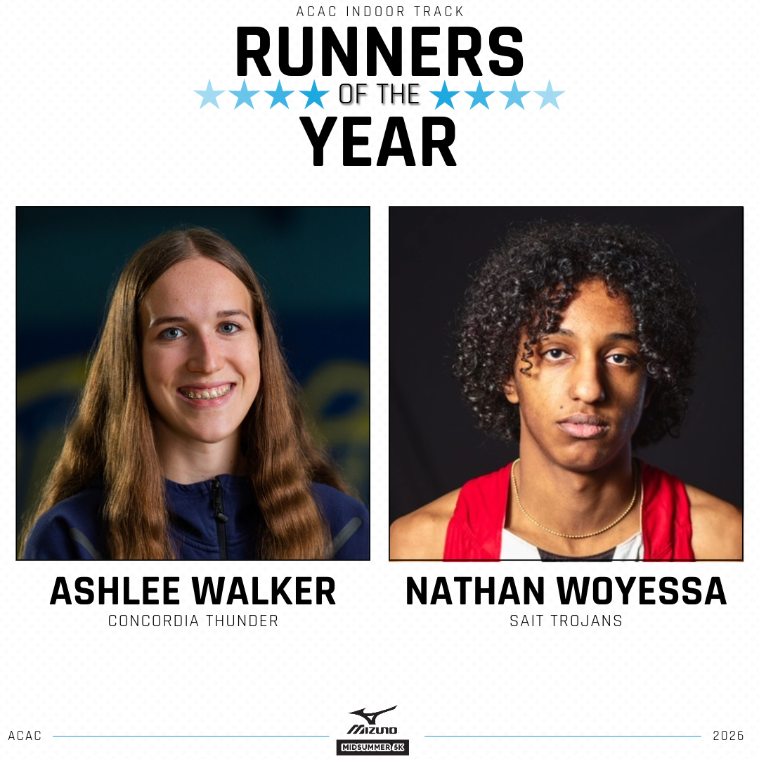 2026 ACAC Indoor Track Runners of the Year