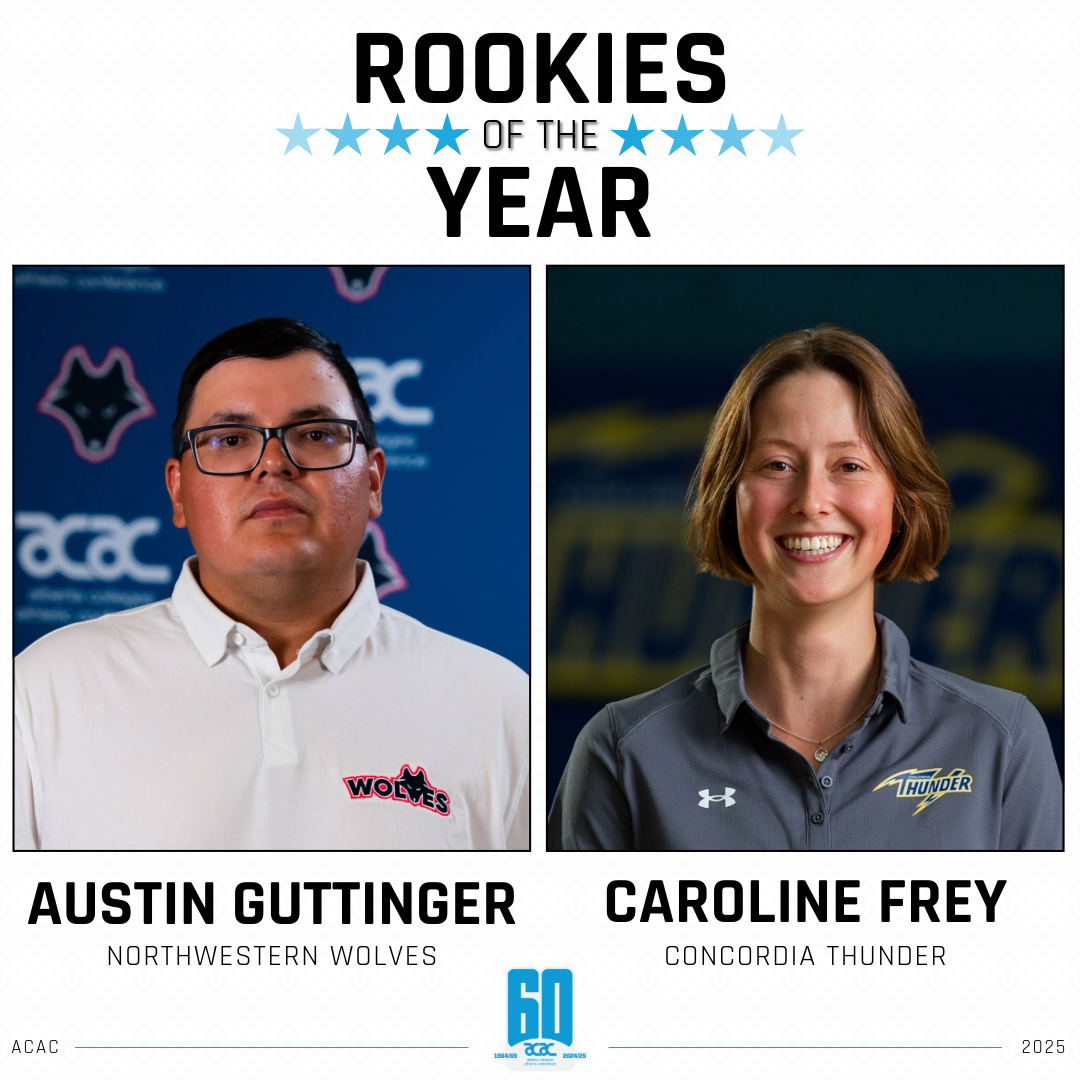 2025 ACAC Golf Rookies of the Year