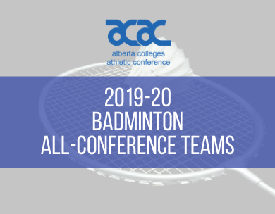 Presenting the 2019-20 ACAC Badminton All-Conference Teams
