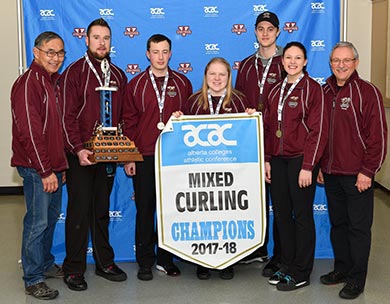 Mixed Curling Champions, MacEwan Griffins
