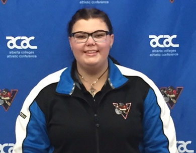 Portage College Voyageurs Curler, Cassie Kotyk