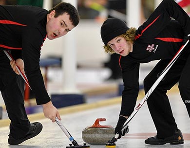 Colton Simard (left)