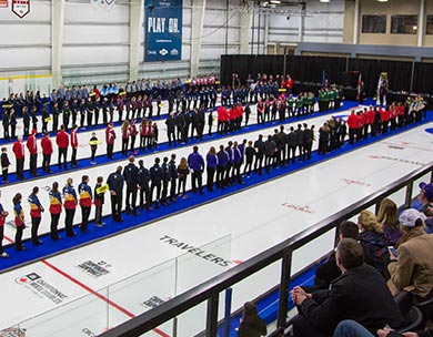 CCAA/Curling Canada Championships opening ceremonies