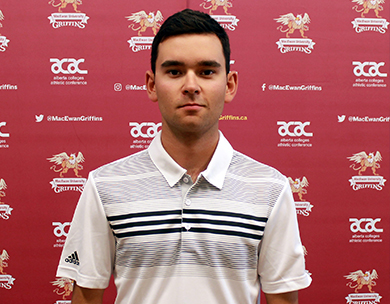 Justin Berget Honoured as 2019-20 ACAC Male Golfer of the Year  Sponsored by Alberta Golf