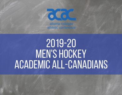 2019-20 ACAC Men's Hockey Academic All-Canadians