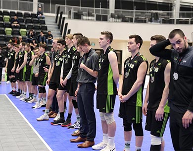 Red Deer College Kings get Silver at CCAA Men's Volleyball Championship