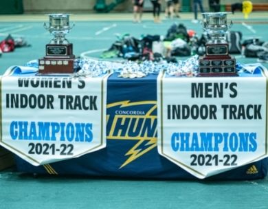 Red Deer & Concordia Claim Titles at 2022 ACAC Indoor Track Championships